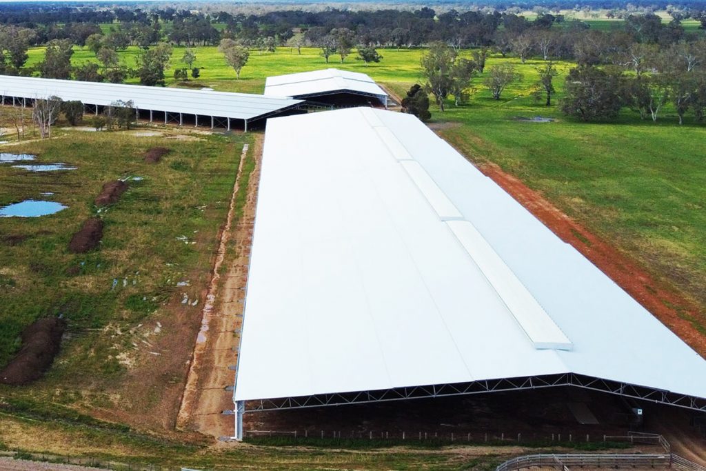 Airlie Feedlot Completed