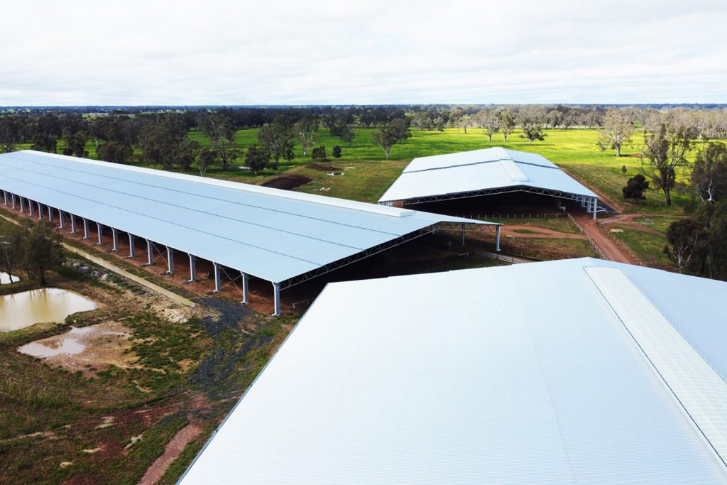 Airlie Feedlot Completed